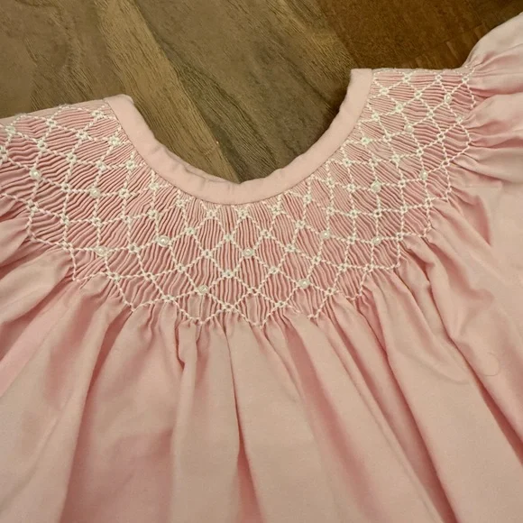 Pearl smocked bubble - Picture 2 of 7